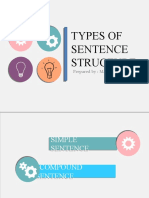 Types of Sentence Structure: Prepared By: Madel Perez