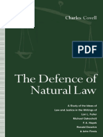 The Defence of Natural Law_ a Study of the Ideas of Law and Justice in the Writings of Lon L. Fuller, Michael Oakeshot, F. a. Hayek, Ronald Dworkin and John Finnis ( PDFDrive )-1