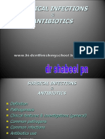 Surgical Infections Antibiotics