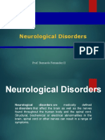 Neurological Disorders: Prof. Bernardo Fernandez II