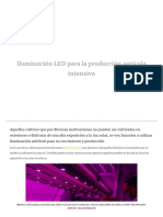 Iluminación LED para La Producción Agrícola Intensiva - Etifa