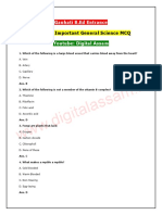 150 Most Important General Science MCQ: Gauhati B.Ed Entrance