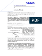 Power factor and cosine of θ angle: Echatronics Pplication Enter