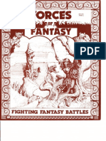 Warhammer FB - Rules Forces of Fantasy Vol 2 Fighting Fantasy Battles (1E) - 1983