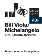 Viola Michelangelo Exhibition ONLINE