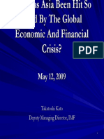 The Global Economic and Financial Crisis?