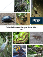 Guia Da Fauna Parque Burle Marx 2021 - Novo