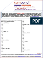 Number Series Questions Easy Level Part 1 Boost Up Pdfs