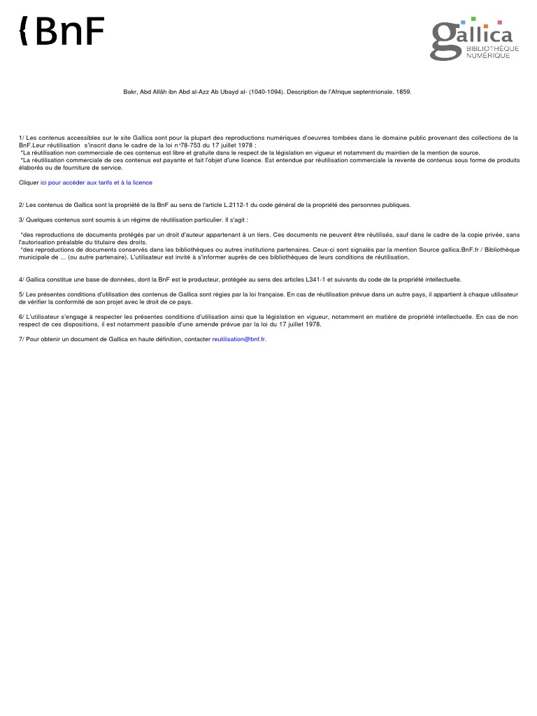 Abu Bekr Africa Setemptrionale | PDF