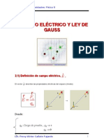 Capítulo 2: Campo Eléctrico y Ley de Gauss