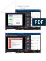 Cse Board of Studies -9 Attendance