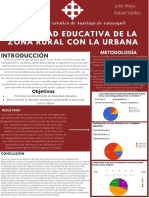 Equidad Educativa de La Zona Rural Con La Urbana