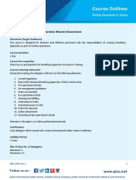 Course Outlines: Course Title: Breathing Apparatus Wearer/Awareness