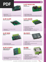 IL-NT RS232 IL-NT RS232-485: Rs232 Extension Board Dual Port Extension Board