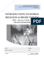 Introduction To World Religion & Belief System