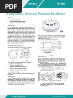 Conventional Photoelectric Smoke Detector D-C401