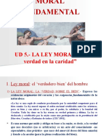 MORAL FUNDAMENTAL. UD 5. LEY MORAL Y VIDA CRISTIANA