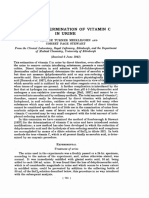 Ascorbic Acid Determination in Urine