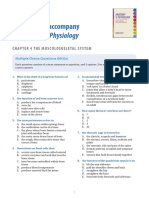 Self-Assessment Questions Chapter 4 The Musculoskeletal System