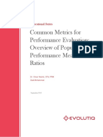 2015 - 2nd-Issue-Common-Metrics-for-Performance-Evaluation-EVOLUTIQ