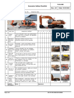Form-092-Excavator Safety Checklist