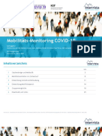 Report Mobilitäts-Monitoring Covid-19