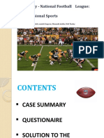 Case Study - National Football League: The King of Professional Sports