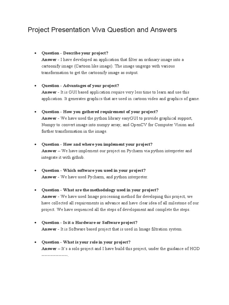 Viva Question PDF Machine Learning Statistical Classification