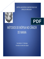 métodos de biópsia no câncer de mama