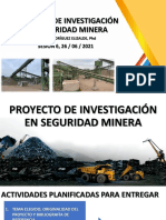 Proyecto de investigación en seguridad minera