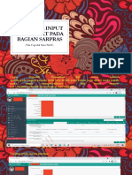 TUTORIAL INPUT MENU ALAT PADA BAGIAN SARPRAS - Salin