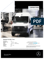 New Sprinter 516 Cdi 17 m3