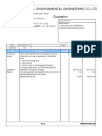 MMA Environmental Engineering - Quotation  150