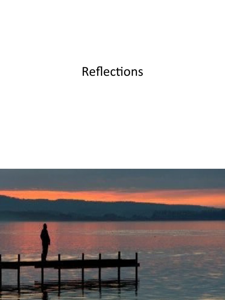 Reflections | PDF | Learning | Learning Styles