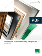 Professional Window Mounting With Greenteq: Edition I / 2011