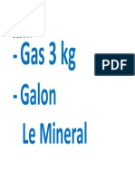 sedai gas 3 kg