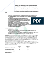 Target costing principles and calculations for product pricing