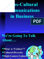 Cross-Cultural Comm in Business-Prince Dudhatra-9724949948