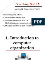 Introduction To The Computer Organization