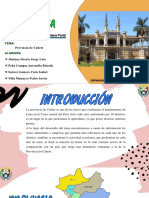 Provincia de Cañete - Grupo N°3