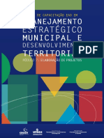Curso de Capacitação EAD Em Planejamento Estratégico Municipal e Desenvolvimento Territorial