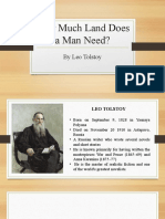 How Much Land Does A Man Need by Leo Tolstoy