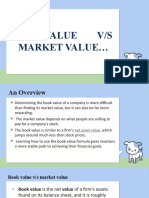 Book Value V/S Market Value