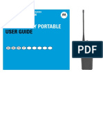 Mototrbo DP1400 Non-Display Portable: User Guide