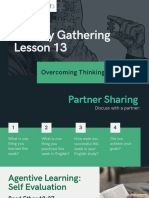 Weekly Gathering Lesson 13