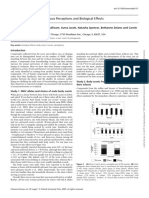 Human Body Scents: Conscious Perceptions and Biological Effects