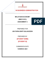 Assignment 2 Bbce3013 202101 20%