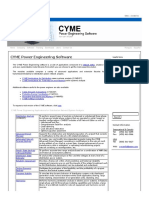 CYME Power Engineering Software