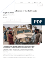 Mapping The Advance of The Taliban in Afghanistan - BBC News