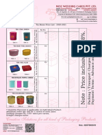 Creative Solutions For All Kind of Packaging Products: Tin Boxes Price List - 2020-2021